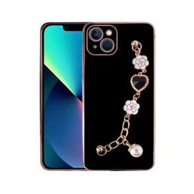 Mor Aksesuar Apple iPhone 13 El Tutamaçlı Kamera Korumalı Taka Silikon Kapak Kılıf