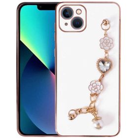 Mor Aksesuar Apple iPhone 13 El Tutamaçlı Kamera Korumalı Taka Silikon Kapak Kılıf