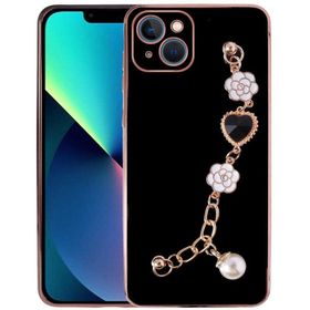 Mor Aksesuar Apple iPhone 13 El Tutamaçlı Kamera Korumalı Taka Silikon Kapak Kılıf