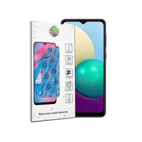Mor Aksesuar Samsung Galaxy A02 Nano Kırılmaz Esnek Cam Ekran Koruyucu
