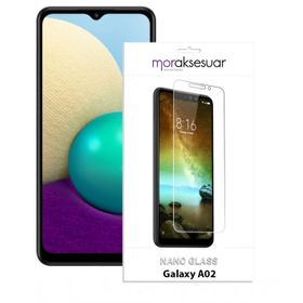 Mor Aksesuar Samsung Galaxy A02 Nano Kırılmaz Esnek Cam Ekran Koruyucu