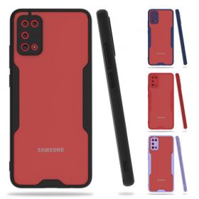 Mor Aksesuar Samsung Galaxy A02s A025 Platin Matte Silikon Arka Kapak Kılıf