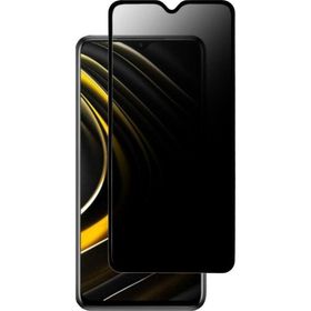 Mor Aksesuar Samsung Galaxy A02s Hayalet Privacy Gizli Cam Ekran Koruyucu Siyah