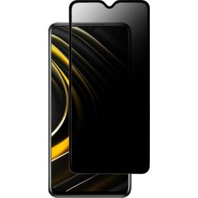 Mor Aksesuar Samsung Galaxy A02s Hayalet Privacy Gizli Cam Ekran Koruyucu Siyah