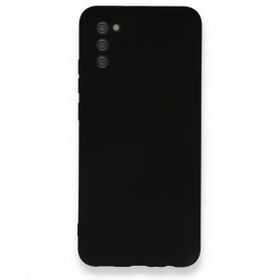 Mor Aksesuar Samsung Galaxy A02S Kamera Korumalı içi Süet Silikon Kılıf