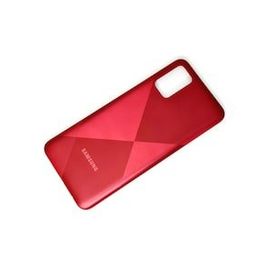 Mor Aksesuar Samsung Galaxy A02s Kasa Kırmızı Arka Pil Batarya Kapağı