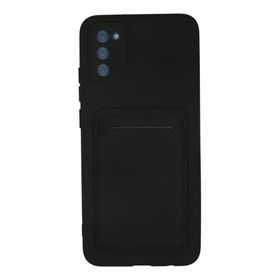 Mor Aksesuar Samsung Galaxy A02S Kelvin Kartvizitli Şık Silikon Kılıf