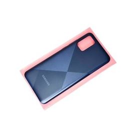 Mor Aksesuar Samsung Galaxy A02s Mavi Kasa Arka Pil Batarya Kapağı