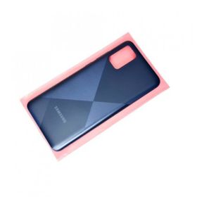 Mor Aksesuar Samsung Galaxy A02s Mavi Kasa Arka Pil Batarya Kapağı