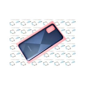 Mor Aksesuar Samsung Galaxy A02s Mavi Kasa Arka Pil Batarya Kapağı