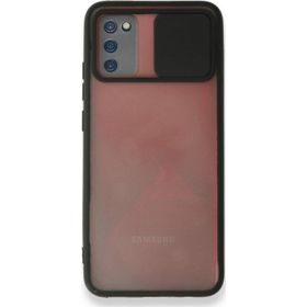 Mor Aksesuar Samsung Galaxy A02s Palm Kamera Koruma Kapaklı Silikon Kılıf