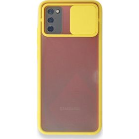 Mor Aksesuar Samsung Galaxy A02s Palm Kamera Koruma Kapaklı Silikon Kılıf