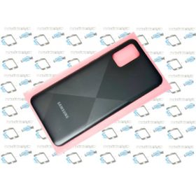 Mor Aksesuar Samsung Galaxy A02s Siyah Kasa Arka Pil Batarya Kapağı