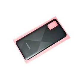 Mor Aksesuar Samsung Galaxy A02s Siyah Kasa Arka Pil Batarya Kapağı