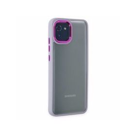 Mor Aksesuar Samsung Galaxy A03 Dora Kapak Lila Kılıf