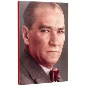 Mor Kelebek Ankara 64 Sayfa Çizgili Atatürk Defteri