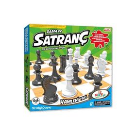 Mor Toys Ahşap Satranç ve Dama