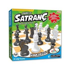 Mor Toys Ahşap Satranç ve Dama