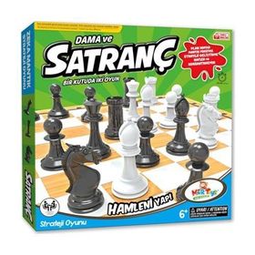 Mor Toys Ahşap Satranç ve Dama