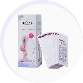Mora 50 Adet Topuk Törpüsü