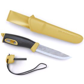 Morakniv Companion Spark Sarı Yellow Ateş Başlatıcılı Bıçak