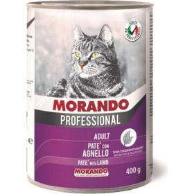 Morando 12x400 gr Kuzu Etli Kedi Konservesi