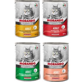 Morando 24'lü Karışık Kedi Konserve