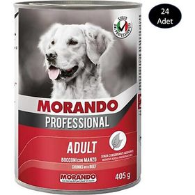 Morando 24x405 gr Biftekli Kopek Konservesi