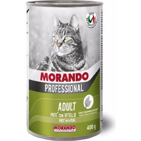 Morando 400 gr Pate Kıyılmış Dana Etli Kedi Konservesi