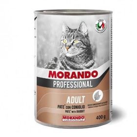 Morando 400 gr Pate Tavşan Etli Kedi Konservesi
