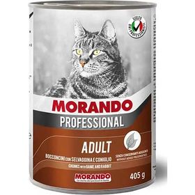 Morando 405 gr Av Hayvanlı ve Tavşan Etli Yetişkin Kedi Konservesi