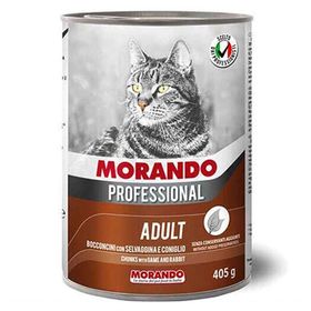 Morando 405 gr Professional Av Hayvanlı ve Tavşanlı Yetişkin Kedi Konservesi