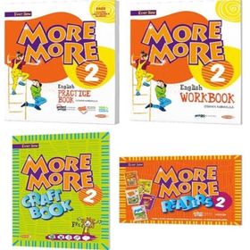 More And More 2. Sınıf Practice Book+Workbook-Kurmay Yayınları