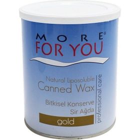 More For You Bitkisel Konserve Naturel Sarı 800 ml Sir Ağda