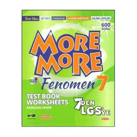 More More English 7 Fenomen Test Book Worksheets-Kurmay Elt Yayınları