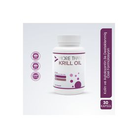 More Than Krill Oil 30 Kapsül Balık Yağı