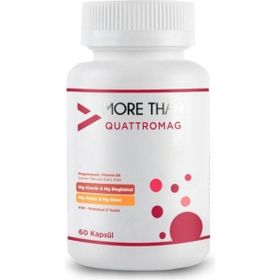 More Than Quattromag 60 Kapsül