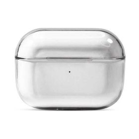 More TR Apple Airpods Pro Şeffaf Sert Kristal Zore Airbag 14 Kılıf