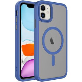 More TR Apple iPhone 11 Mat Arka Yüzey Wireless Şarj Özellikli Zore Flet Magsafe Kapak Kılıf