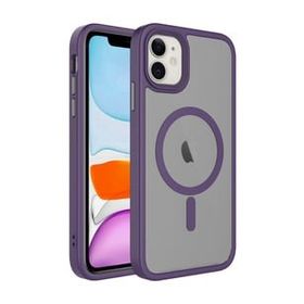 More TR Apple iPhone 11 Mat Arka Yüzey Wireless Şarj Özellikli Zore Flet Magsafe Kapak Kılıf