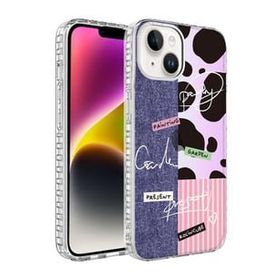 More TR Apple iPhone 13 Kılıf Airbag Kenarlı Renkli Desenli Silikon Zore Elegans Kapak