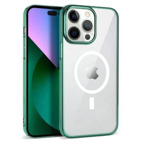 More TR Apple iPhone 13 Pro Max Zore Wireless Şarj Özellikli Pixel Magsafe Kapak Kılıf