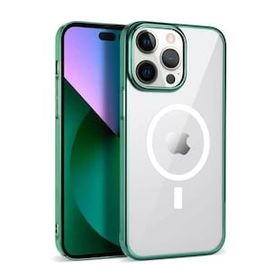 More TR Apple iPhone 13 Pro Max Zore Wireless Şarj Özellikli Pixel Magsafe Kapak Kılıf