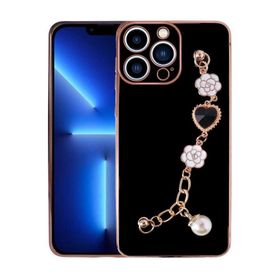 More TR Apple iPhone 14 Pro El Tutamaçlı Kamera Korumalı Zore Taka Silikon Telefon Kılıfı