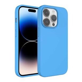 More TR Apple iPhone 14 Pro Max Sıvı Teknolojili Silinebilir Sert Zore Kivi Telefon Kılıfı