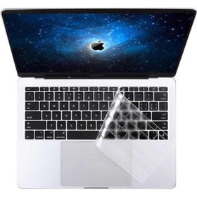More TR Apple Macbook 13.3" Air 2020 A2337 Zore Klavye Koruyucu Şeffaf Silikon Ped