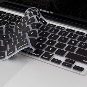 More TR Apple Macbook 13.3' Air 2020 A2337 Zore Klavye Koruyucu Silikon Ped