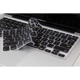 More TR Apple Macbook 13.6 Air 2022 M2 A2681 Zore Klavye Koruyucu Silikon Ped