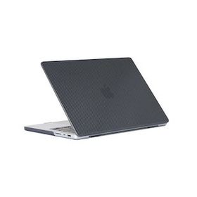 More TR Apple Macbook 16.2" 2021 A2485 Zore MSoft Carbon Fiber Tasarımlı Kapak