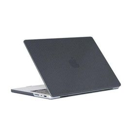 More TR Apple Macbook 16.2" 2021 A2485 Zore MSoft Carbon Fiber Tasarımlı Kapak